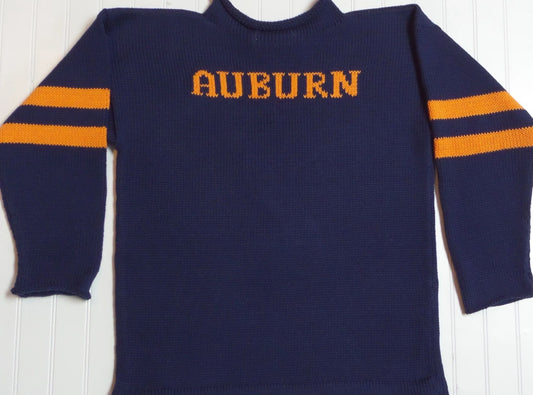 Custom School Sweaters with Name & Number | Devonknitwear