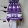 Polka Dot Earflap Hat with PomPom – Cute & Cozy | Devonknitwear